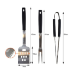 Home & Camp Σετ 3τμχ Εργαλεία BBQ - Εικόνα 2