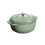 Μαντεμένια Κατσαρόλα 5.68lt με εμαγιέ φυστικί -Lodge