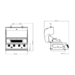 BBQ ΥΓΡΑΕΡΙΟΥ SEMI-PROF TGH-BI-M61 4+1 - Image 12